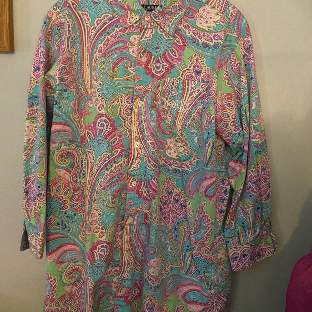 Lauren Ralph Lauren Paisley Shirt